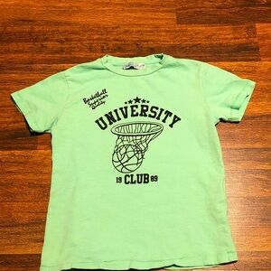 Boys Zara shirt sleeve graphic t shirt!